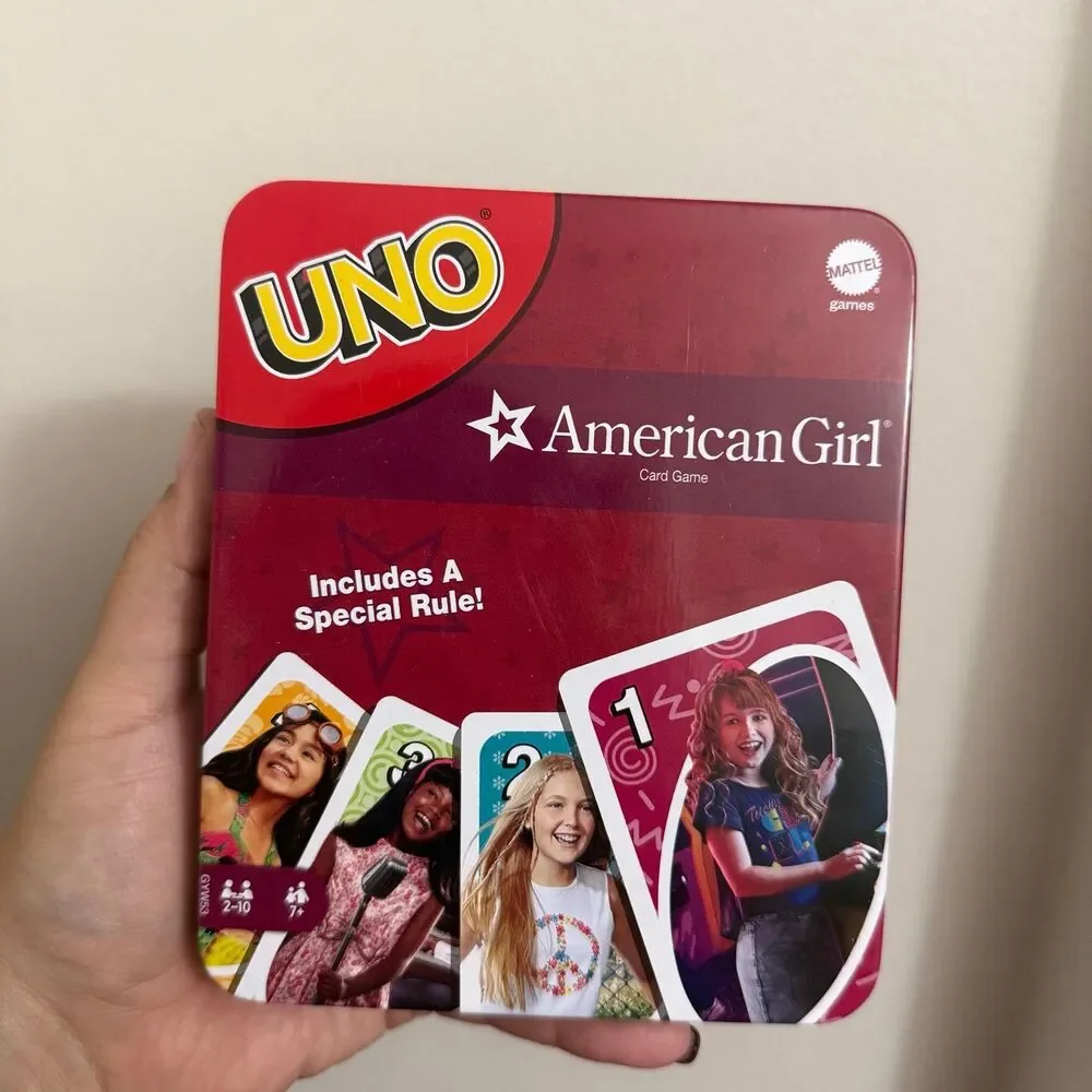 American Girl Uno Card Game